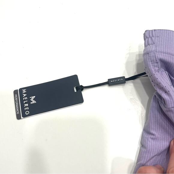 Maelreg Performance Proflex LAVENDER Shorts Golf Sports Stretch SPF 30+ NWT 30 - Picture 7 of 9